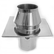 Kaminabdeckung belueftet incl. Regenkragen